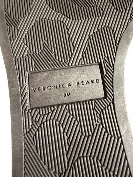 Veronica Beard Chestnut Woven Leather Espadrille Wedges - Picture 9 of 9